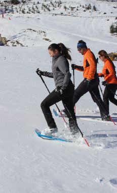 Snowshoeing adventures at Shahdag