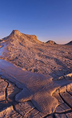 Explore Baku's mud volcanoes