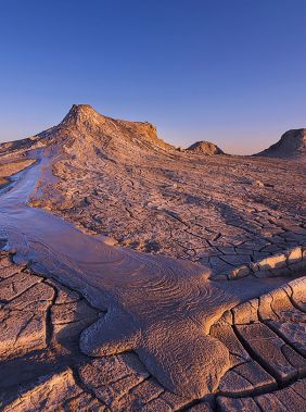 Explore Baku's mud volcanoes