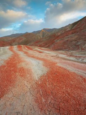 Hiking in the Candy Cane mountains